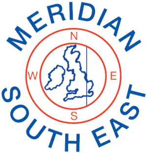 The Meridian South East compass logo